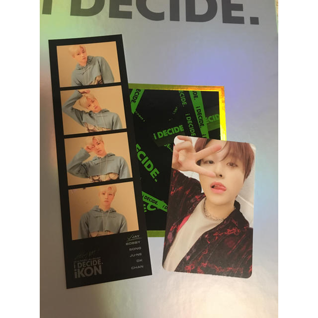 iKON(アイコン)のiKON CD i DECIDE GREEN ジナン エンタメ/ホビーのCD(K-POP/アジア)の商品写真