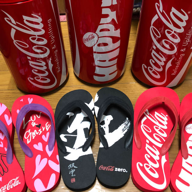 新着セール ビーチサンダル コカコーラ