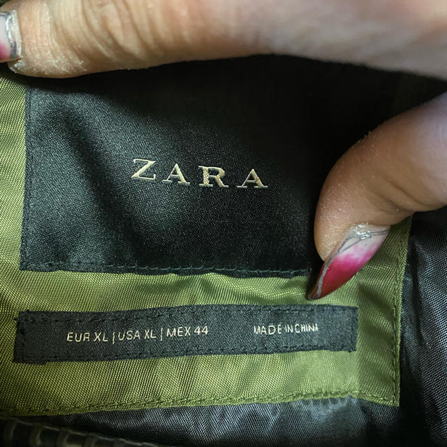 ZARA(ザラ)のZARA  MA１  MENS  XL メンズのジャケット/アウター(ブルゾン)の商品写真