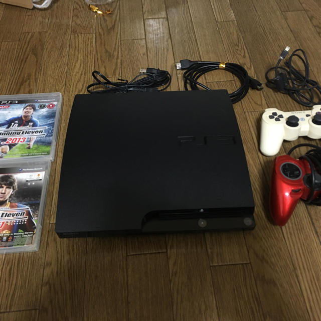 ps3 コントローラー2個　ソフト4