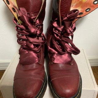 ドクターマーチン(Dr.Martens)の【Dr.Martins】代え紐付き　12ホール　レースアップブーツ(ブーツ)