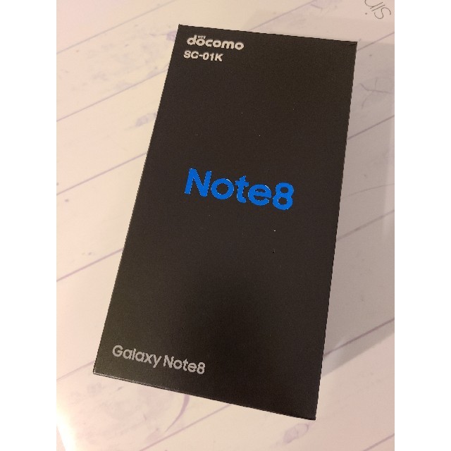 美品 Galaxy Note8 SC-01K SIMフリー ブラック