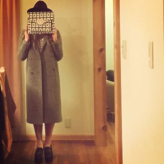 マウジー(moussy)のmoussyロングチェスターコート（S）(ロングコート)