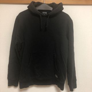 ステューシー(STUSSY)のSTUSSY ステューシー　パーカー　ブラック(パーカー)