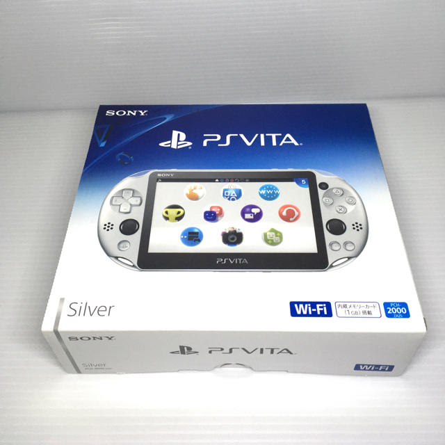 【ほぼ未使用】PS VITA シルバー