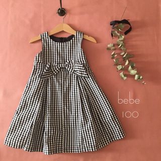 ベベ(BeBe)のbebeべべ⌖꙳ ギンガムチェック お嬢さんワンピース*̩̩̥୨୧˖(ワンピース)