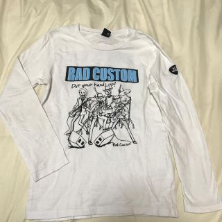 ラッドカスタム(RAD CUSTOM)のRAD CUSTOM 白　ロンT 150(Tシャツ/カットソー)