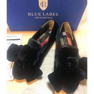 バーバリーブルーレーベル(BURBERRY BLUE LABEL)の 新品★ブルーレーベル クレストブリッジ  パンプス サンダル☆(ハイヒール/パンプス)