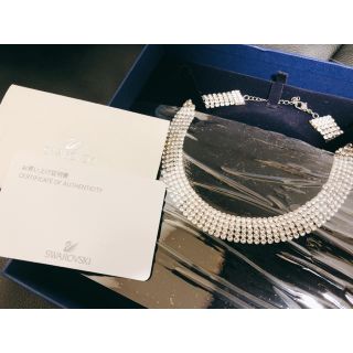 スワロフスキー(SWAROVSKI)のスワロフスキー　ネックレス(ネックレス)