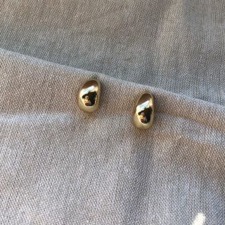 プラージュ(Plage)のドロップピアス　gold　　　マチャット　ドゥーズィエムクラス(ピアス)