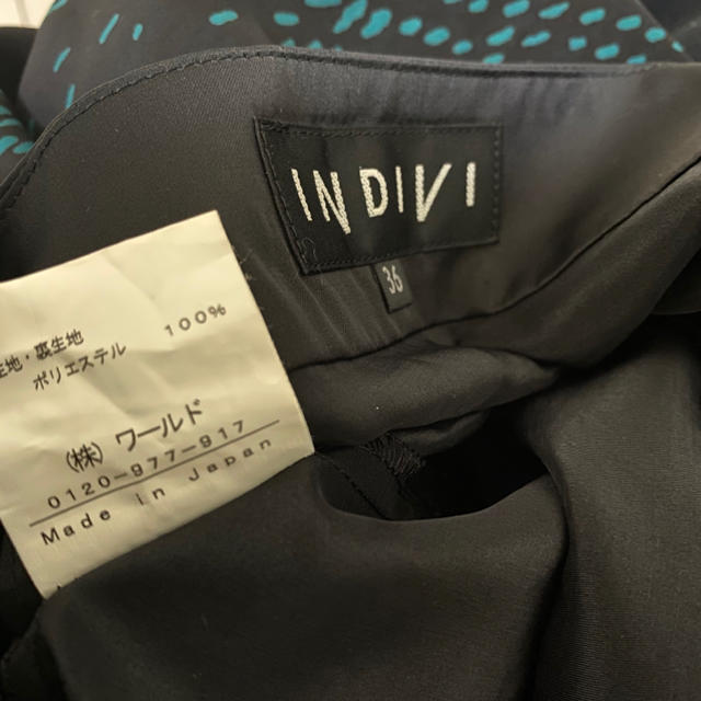 INDIVI(インディヴィ)のINDIVI スカート レディースのスカート(ミニスカート)の商品写真