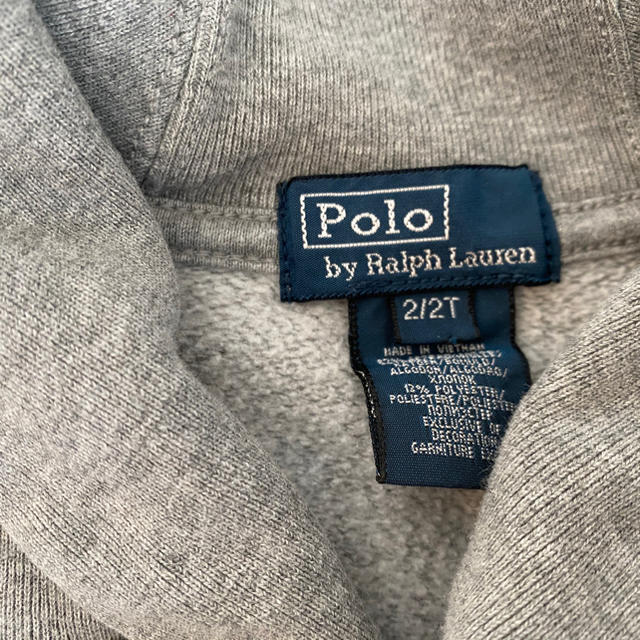 POLO RALPH LAUREN(ポロラルフローレン)のラルフローレン　襟付きトレーナー　サイズ80 キッズ/ベビー/マタニティのベビー服(~85cm)(トレーナー)の商品写真