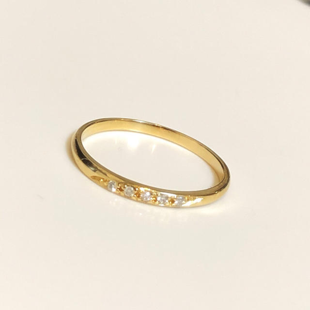 ete(エテ)の先着順‼️エテ　k10 0.03ct リング　ダイヤモンド　アガット レディースのアクセサリー(リング(指輪))の商品写真