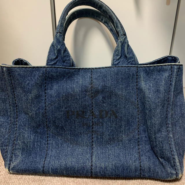 PRADA カナパ デニムトート PRADA カナパ デニムトート