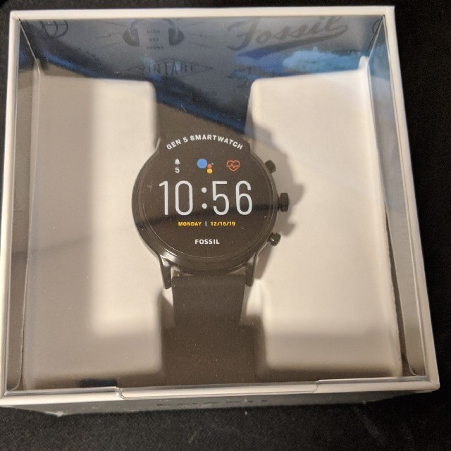 FOSSIL(フォッシル)の【新品】 Fossil gen5 FTW4025 スマートウォッチ ブラック メンズの時計(腕時計(デジタル))の商品写真