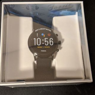 フォッシル(FOSSIL)の【新品】 Fossil gen5 FTW4025 スマートウォッチ ブラック(腕時計(デジタル))