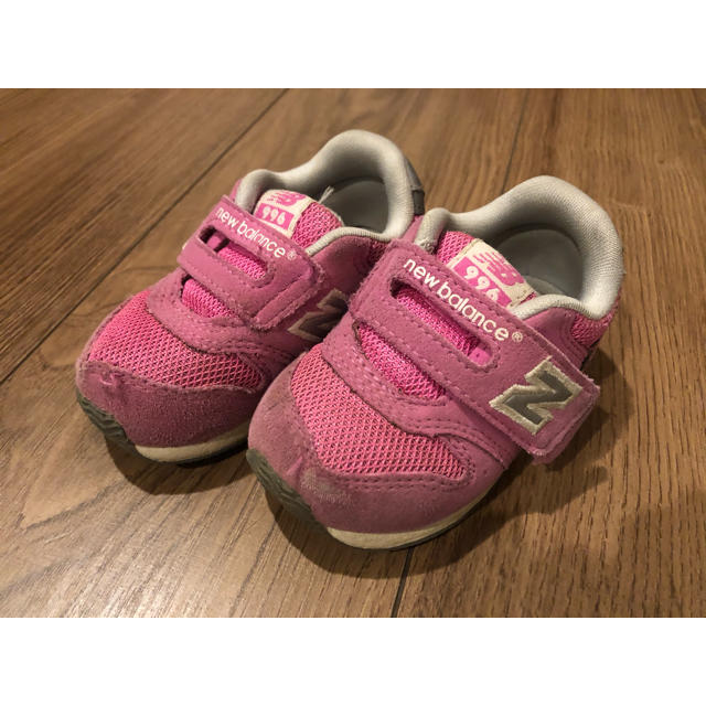 New Balance(ニューバランス)の女の子シューズ3点set キッズ/ベビー/マタニティのベビー靴/シューズ(~14cm)(スニーカー)の商品写真