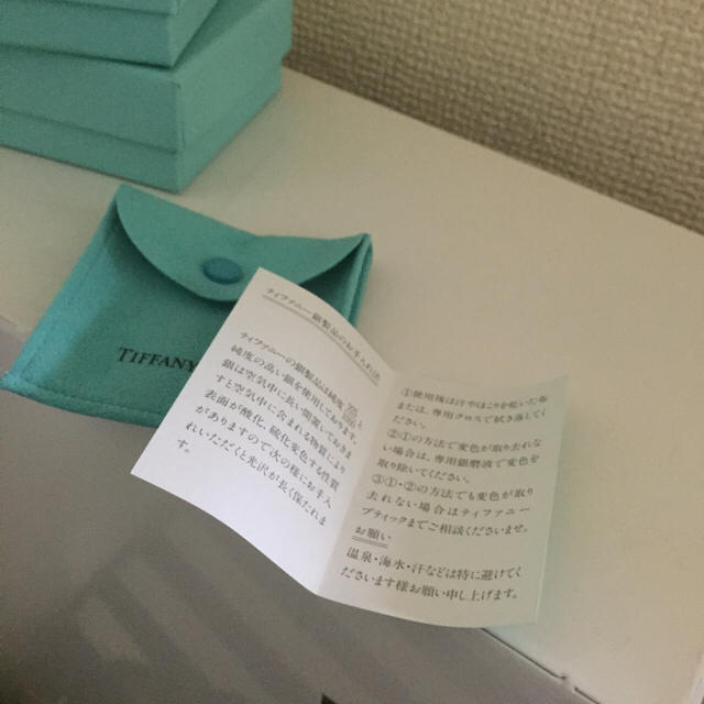 Tiffany & Co.(ティファニー)の美品☆正規購入☆ティファニー☆空箱セット レディースのファッション小物(その他)の商品写真