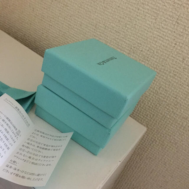 Tiffany & Co.(ティファニー)の美品☆正規購入☆ティファニー☆空箱セット レディースのファッション小物(その他)の商品写真