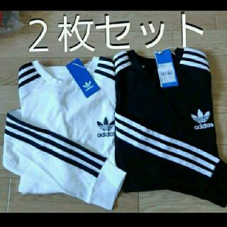 アディダス(adidas)の２枚組 ロンＴ adidas originals(Tシャツ(長袖/七分))