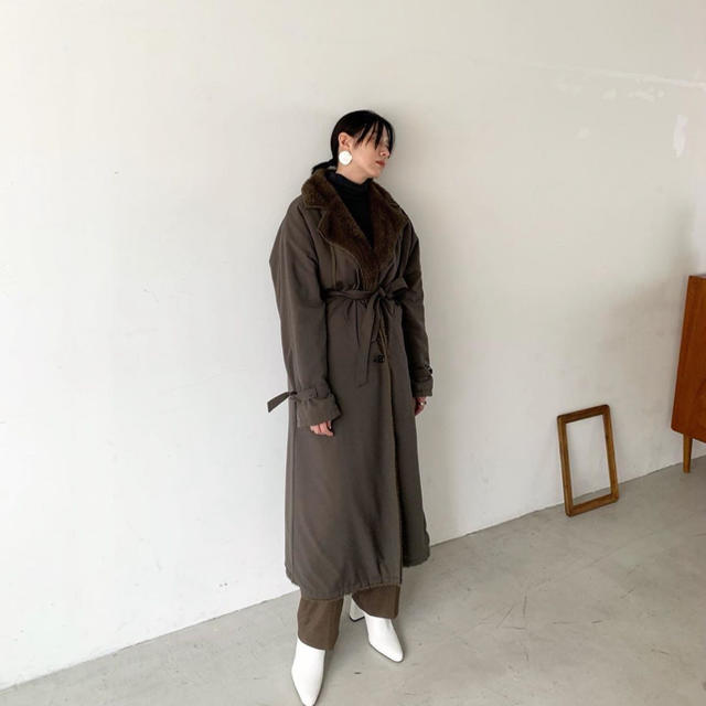 【CLANE】REVERSIBLE MILITARY LONG COAT