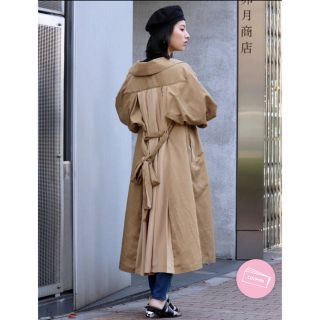 上品な 新品❣️ムルーア トレンチコート プリーツ - トレンチコート ...