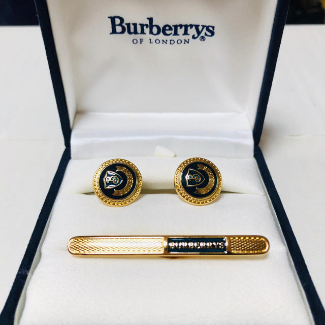 BURBERRY(バーバリー)のBURBERRY ネクタイピン カフスセット メンズのファッション小物(ネクタイピン)の商品写真