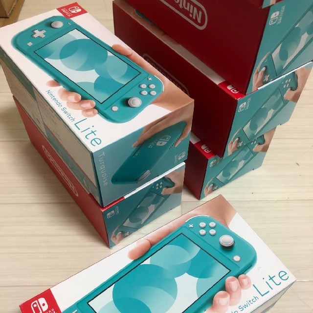 Nintendo Switch - ニンテンドースイッチライト4つターコイズ