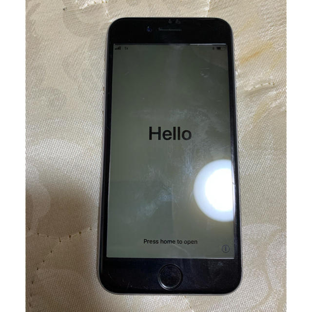 スマートフォン/携帯電話iPhone6s 64GB スペースグレイ