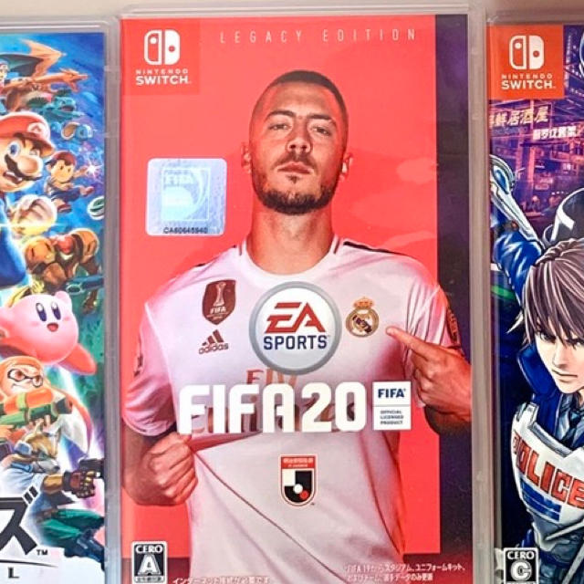 Nintendo Switch(ニンテンドースイッチ)のFIFA20 エンタメ/ホビーのゲームソフト/ゲーム機本体(家庭用ゲームソフト)の商品写真