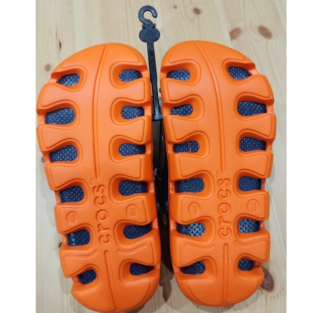 crocs(クロックス)のクロックス　デュエットスポーツ　ネイビー/オレンジ　M8サイズ　26㎝ メンズの靴/シューズ(サンダル)の商品写真