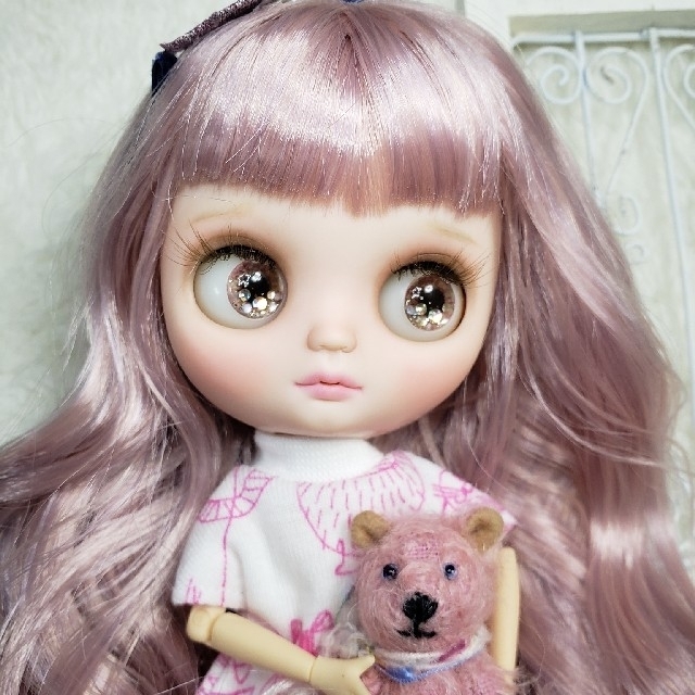 【❦｡*ラピっ子doll】♡ミディブライスサイズ♡カスタムアイシードール ハンドメイドのぬいぐるみ/人形(人形)の商品写真