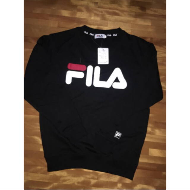 FILA(フィラ)のFILA セットアップ 黒 メンズのトップス(スウェット)の商品写真