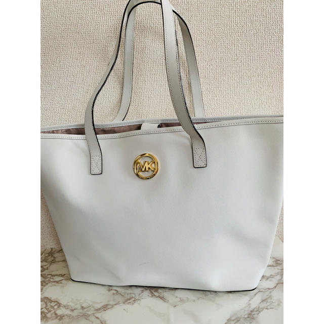 Michael Kors - マイケルコース MICHAEL KORS トートバッグ 白の通販 ...