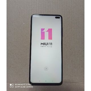 アンドロイド(ANDROID)のRedmi K30 6+128  ケース付きブルー訳あり美品おまけ付き(スマートフォン本体)