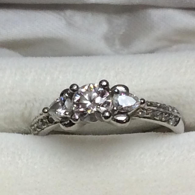 エクセレント ダイヤモンド指輪0.377CT  メンズのアクセサリー(リング(指輪))の商品写真