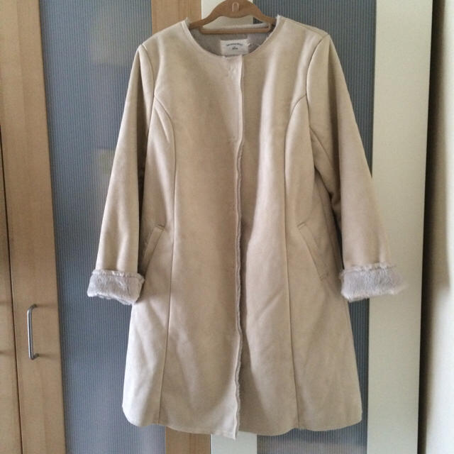 SM2(サマンサモスモス)のフェイクムートンコート レディースのジャケット/アウター(毛皮/ファーコート)の商品写真