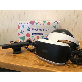 プレイステーションヴィーアール(PlayStation VR)のうにさま【美品】PSVR (カメラ・付属品あり)(家庭用ゲーム機本体)