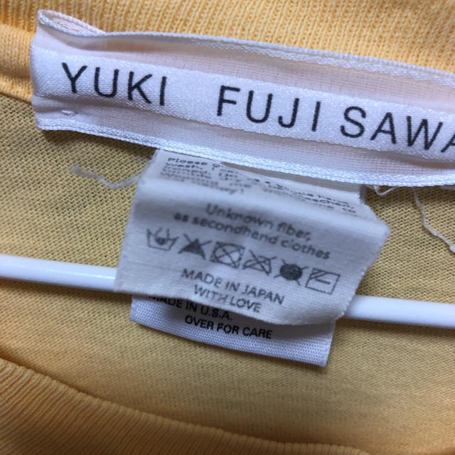 H.P.FRANCE(アッシュペーフランス)のYUKI FUJISAWA Tシャツ レディースのトップス(Tシャツ(半袖/袖なし))の商品写真