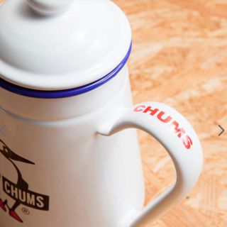 CHUMSホーローポットの通販 by あいす's shop|チャムスならラクマ
