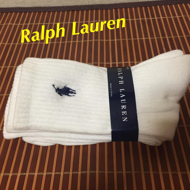 Ralph Lauren(ラルフローレン)の未使用RALPH LAUREN2足セット レディースのレッグウェア(ソックス)の商品写真