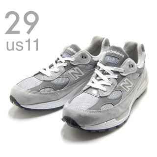 29cm NEW BALANCE M992GR GRAY