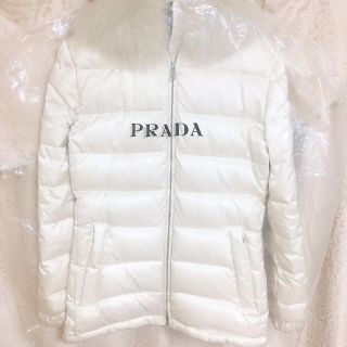 プラダ(PRADA)のプラダ　フォックスファーダウン(ダウンコート)