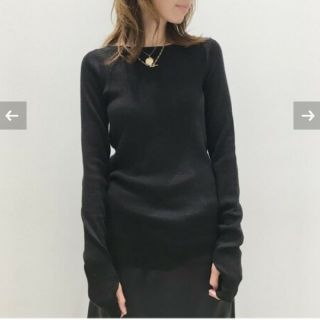 アパルトモンドゥーズィエムクラス(L'Appartement DEUXIEME CLASSE)のL'Appartement アパルトモン Rib Knit ニット(ニット/セーター)