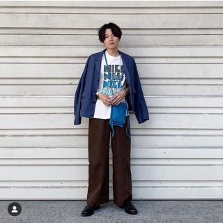 サンシー(SUNSEA)の最終値下げ　uru tokyo 19ss セットアップ　ネイビー(セットアップ)