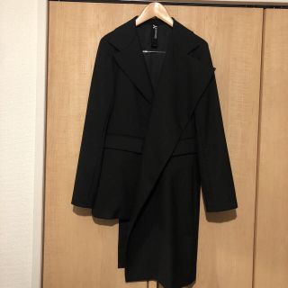 ヨウジヤマモト(Yohji Yamamoto)のT/W gabereine Asymmetry Jacket(テーラードジャケット)