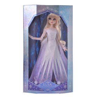 ディズニー(Disney)の【新品/未開封】ディズニーストア アナと雪の女王 エルサ ドール クイーンルック(ぬいぐるみ/人形)