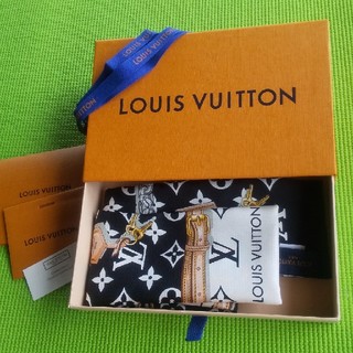 ルイヴィトン(LOUIS VUITTON)のルイヴィトン 正規品 バンドー モノグラム コンフィデンシャル(バンダナ/スカーフ)