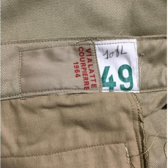 Maison Martin Margiela(マルタンマルジェラ)のフランス軍 M52 ツータック チノパン 49 パンツ デッドストック メンズのパンツ(チノパン)の商品写真