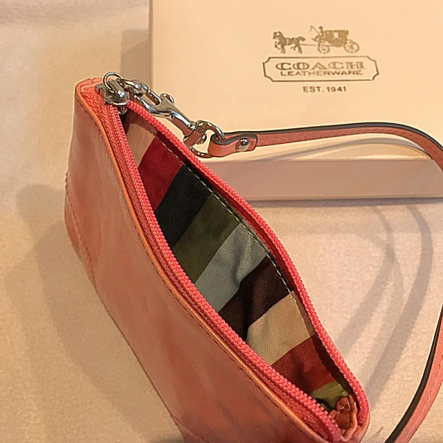 COACH(コーチ)の新品未使用☆コーチ ポーチ リストレット レディースのファッション小物(ポーチ)の商品写真